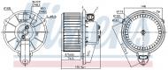 87477 NISSENS - DMUCHAWA KABINOWA AUDI A6 (01-), AUDI A6 (97-), AUDI A6 ALLR