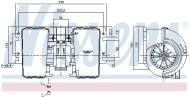 87486 NISSENS - dmuchawa MERCEDES SPRINTER W 906 06- SPRINTER W 907 / W 910