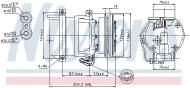 89108 NISSENS - KOMPRESOR KLIMATYZACJI DAEWOO LANOS (KLAT) (97-), ZAZ SENCE