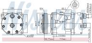 89123 NISSENS - KOMPRESOR KLIMATYZACJI CITRO╦N JUMPER (230) (94-), CITRO╦N R