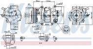 89314 NISSENS - KOMPRESOR KLIMATYZACJI TOYOTA AURIS (E15#) (07-), TOYOTA AVE