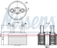 90664 NISSENS - CHŁODNICA OLEJU AUDI A 3 / S 3 (8P) (03-), AUDI TT  (8N) (98