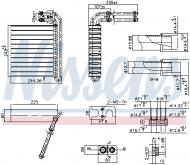 92332 NISSENS - PAROWNIK KLIMATYZACJI FORD NISSENS 