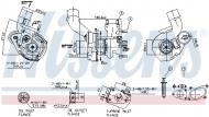 93020 NISSENS - TURBOSPRĘŻARKA Opel Movano 2,5 DTI,Renault Master 2,5 dCi,Nissan Interstar