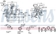 93068 NISSENS - turbosprężarka VAG 1.9 Tdi A3 03- IBIZA 08- CADDY 04-
