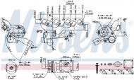 93106 NISSENS - TURBOSPRĘŻARKA Transit V 2.4 TDCi od 01.2000 PUMA