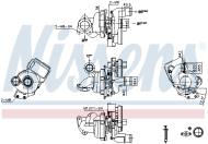93119 NISSENS - turbosprężarka FORD First Fit FOCC-MAX 03- FOCII 04- GALAXY