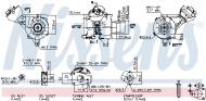 93121 NISSENS - POMPA PRZYSPIESZACZA, GAŹNIK 2.0 HDI/TDCI