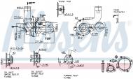 93169 NISSENS - TURBOSPRĘŻARKA VW NISSENS 