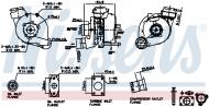 93173 NISSENS - TURBOSPRĘŻARKA 2/5 TDI