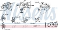 93184 NISSENS - turbosprężarka AUDI First Fit A 4 / S 4 B6 B7 00