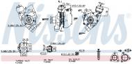 93224 NISSENS - TURBOSPRĘŻARKA HYUNDAI KIA NISSENS 