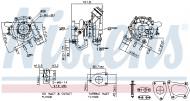 93233 NISSENS - TURBOSPRĘŻARKA NV400,PRIMASTAR 2.0/2.3 dCi,MOVANO B 2.3 CDTI,MASTER III 2.3