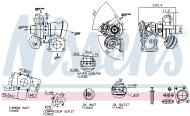 93283 NISSENS - turbosprężarka CITROEN First Fit BERLINGO B9 08