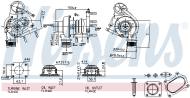 93424 NISSENS - turbosprężarka ALFA ROMEO 1.4 TB1.4 i 16V TURBO1.4 T-JET1.4