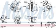 93427 NISSENS - turbosprężarka RENAULT 2.0 dCi 