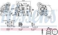 93442 NISSENS - turbosprężarka OPEL First Fit ASTRA K 15- MOKKA 13- MOKKA X