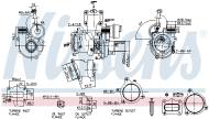 93453 NISSENS - turbosprężarka FORD First Fit C-MAX CB7CEU 10- FOCIII CB8 CE