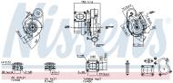 93493 NISSENS - turbosprężarka AR FIAT First Fit 147 00- BRAVA 95- BRAVO I 9
