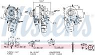 93498 NISSENS - turbosprężarka FIAT LANCIA First Fit 500 312 07- Y 312 846 1
