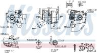 93501 NISSENS - turbosprężarka AUDI First Fit A 4 / S 4 07- A 4 ALLROAD 09