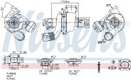93522 NISSENS - turbosprężarka AR FIAT First Fit 147 00- 159 05- BRAVO II 07