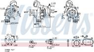 93537 NISSENS - turbosprężarka AR FIAT First Fit MITO 08- BRAVO II 07