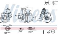 93539 NISSENS - turbosprężarka BMW First Fit BMW X3 E83 04