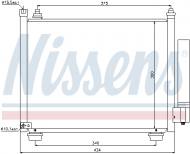 940092 NISSENS - CHŁODNICA KLIMATYZACJI (Z OSUSZACZEM) SUZUKI IGNIS (03-)