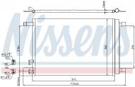 940319 NISSENS - CHŁODNICA KLIMATYZACJI (Z OSUSZACZEM) AUDI A 3 / S 3 (8V) (1