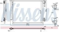 941197 NISSENS - skraplacz NISSAN First Fit JUKE F16 19- MICRA / MARCH K14 16