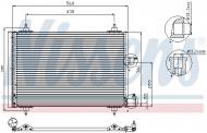94542 NISSENS - CHŁODNICA KLIMATYZACJI (Z OSUSZACZEM) CITRO╦N BERLINGO  (M)