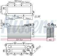 96122 NISSENS - CHLODNICA INTERCOOLER 