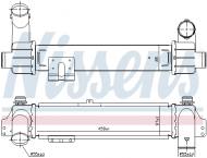 96215 NISSENS - INTERCOOLER KIA SORENTO I (BL) (02-) 