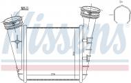 96468 NISSENS - INTERCOOLER VW PASSAT B5.5 (3B3, 3B6) (00-)