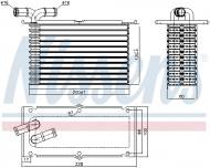 96470 NISSENS - INTERCOOLER AUDI A 1 / S 1 (8X) (10-), AUDI A 3 / S 3 (8P) (