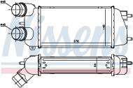 96495 NISSENS - INTERCOOLER CITRO╦N C3 I (FC, HB) (02-) 