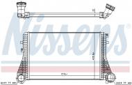 96715 NISSENS - INTERCOOLER AUDI A 3 / S 3 (8P) (03-), AUDI TT (8J) (06-), S