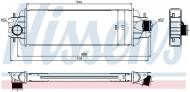 96775 NISSENS - INTERCOOLER NISSAN PRIMASTAR (X83) (02-), OPEL VIVARO A (01-