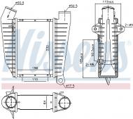 323805 AP - INTERCOOLER SIL.2.5TD 