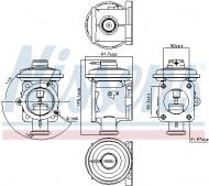 98219 NISSENS - ZAWÓR EGR BMW 3 E90-E91-E92-E93 (05-),BMW 5 E60-E61 (03-),BMW 7 E65-E6