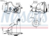 996153 NISSENS - zbiornik wyr. BMW czujnik BMW 1 E81-E82-E87-E88 04- BMW 3 E9