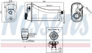 996155 NISSENS - zbiornik wyr. BMW korek,czujnik BMW 5 E39 95- BMW 7 E38 94-