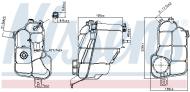 996176 NISSENS - zbiornik wyr. LAND ROVER korek,czujnik FREELANDER 2 07- S60