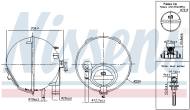 996186 NISSENS - zbiornik wyr. MERCEDES z korkiem i czujenikiem VIANO W639 04