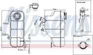 996193 NISSENS - zbiornik wyr. MERCEDES G-SERIES 90- C-SERIES 94- CLK-SERIES