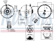 996262 NISSENS - zbiornik wyr. BMW korek, BMW 1 F20-F21 11- BMW 2 F22-F23-F87