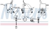 996270 NISSENS - zbiornik wyr. BMW korek,czujnik BMW 5 E60-E61 03- BMW 6 E63-