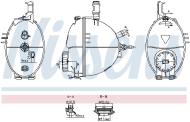 996279 NISSENS - zbiornik wyr. MERCEDES korek, C-CLASS W204 07- AMG GT/GTS C