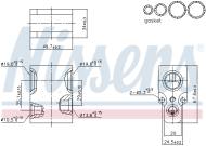 999346 NISSENS - wycofana zawór rozprężny OPEL/RE/NI 